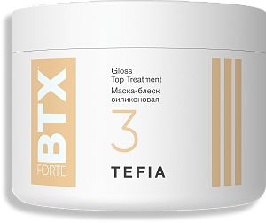 TEFIA | Маска-блеск силиконовая в категории — BTX, объем 500 мл. Gloss Top Treatment.